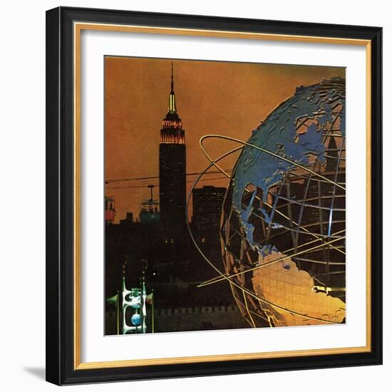 "New York World's Fair," May 23, 1964-John Zimmerman-Framed Giclee Print