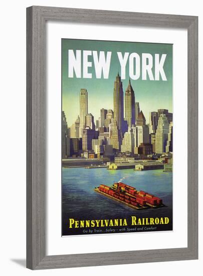 New York World's Fair-null-Framed Art Print