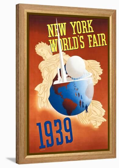 New York World's Fair-John Atherton-Framed Stretched Canvas