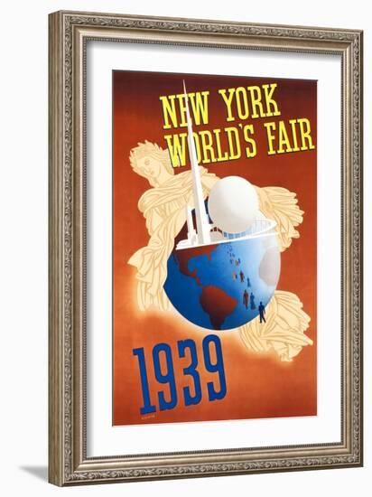 New York World's Fair-John Atherton-Framed Art Print