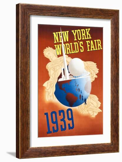 New York World's Fair-John Atherton-Framed Art Print