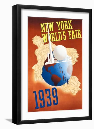 New York World's Fair-John Atherton-Framed Art Print