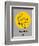 New York Yellow Subway Map-NaxArt-Framed Art Print