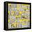 New York Yellow-Sharon Turner-Framed Stretched Canvas