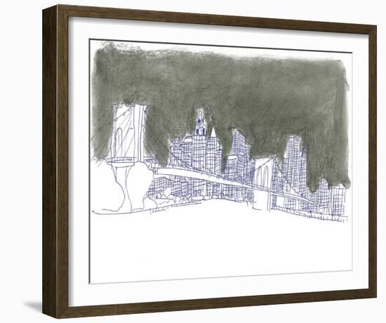 New York-Katrien Soeffers-Framed Giclee Print