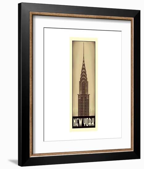 New York-Steve Forney-Framed Art Print