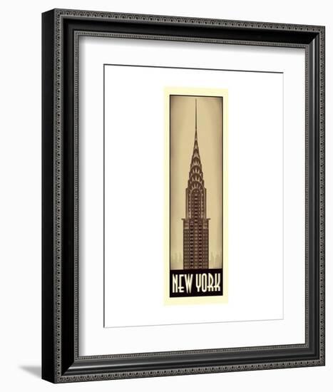 New York-Steve Forney-Framed Art Print