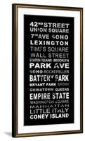New York-Veruca Salt-Framed Art Print