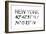 New York-Whoartnow-Framed Giclee Print