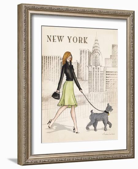 New York-Andrea Laliberte-Framed Art Print