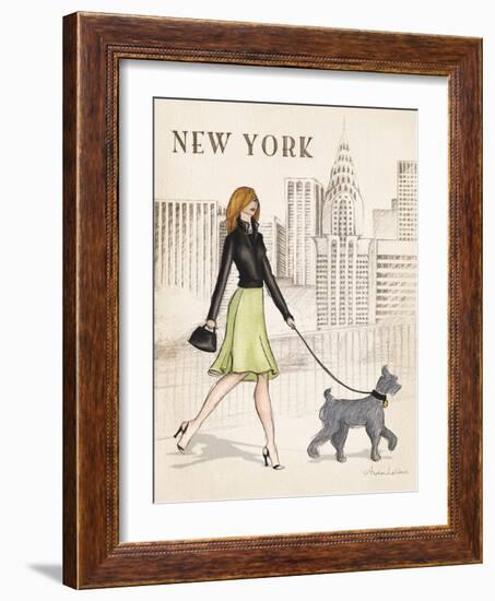 New York-Andrea Laliberte-Framed Art Print