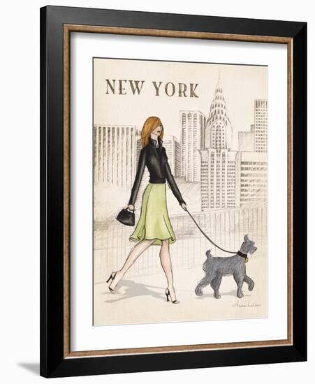 New York-Andrea Laliberte-Framed Art Print