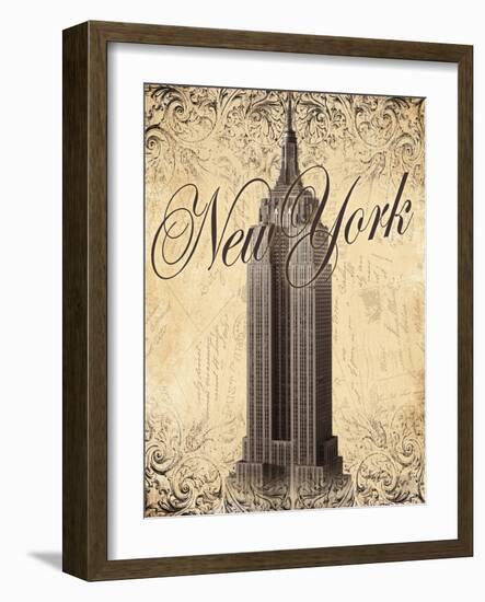 New York-Todd Williams-Framed Art Print