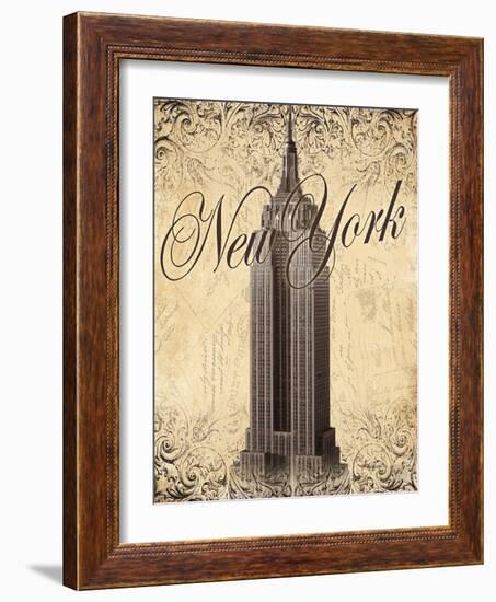 New York-Todd Williams-Framed Art Print