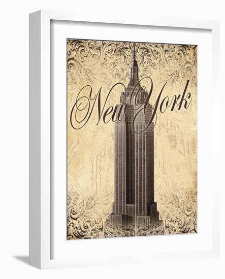 New York-Todd Williams-Framed Art Print