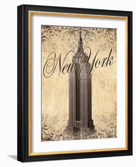 New York-Todd Williams-Framed Art Print