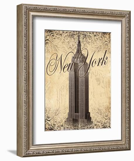 New York-Todd Williams-Framed Art Print