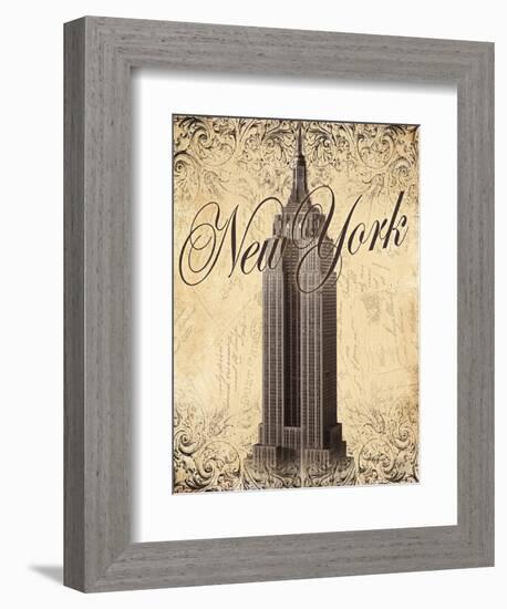 New York-Todd Williams-Framed Art Print