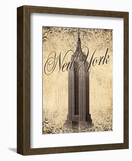 New York-Todd Williams-Framed Art Print