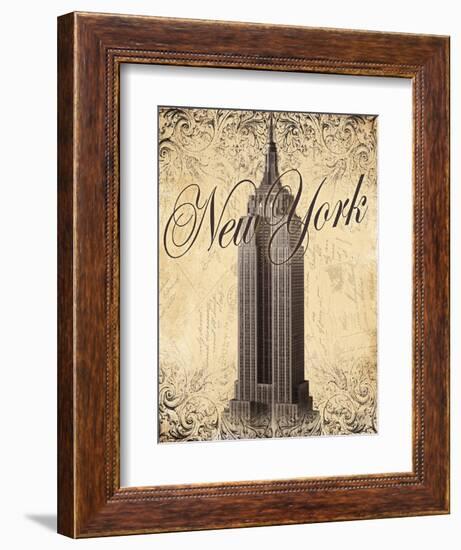 New York-Todd Williams-Framed Art Print