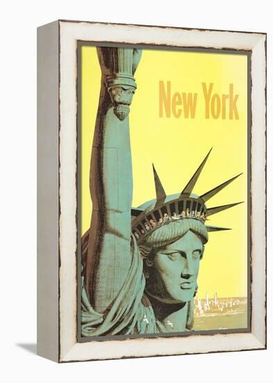 New York-Stan Galli-Framed Stretched Canvas