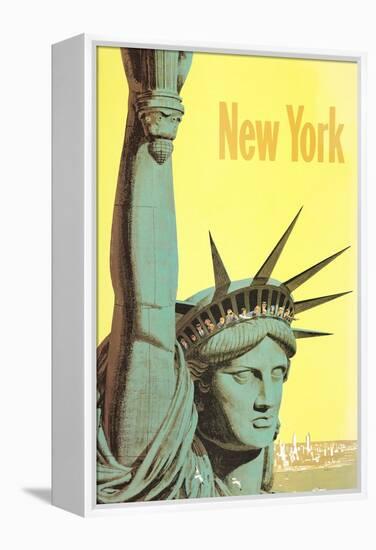 New York-Stan Galli-Framed Stretched Canvas