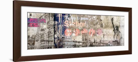 New York-Andrew Michaels-Framed Art Print