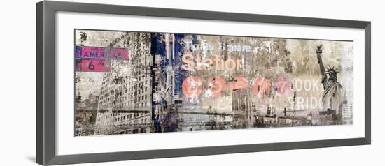 New York-Andrew Michaels-Framed Art Print