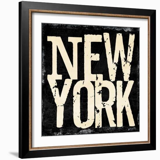 NEW YORK-Jace Grey-Framed Art Print