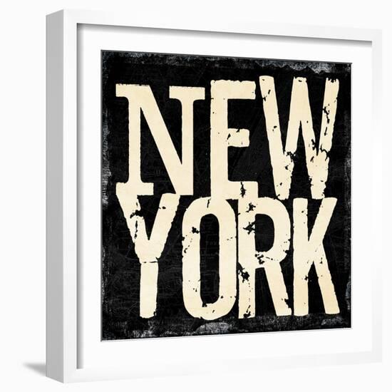 NEW YORK-Jace Grey-Framed Art Print