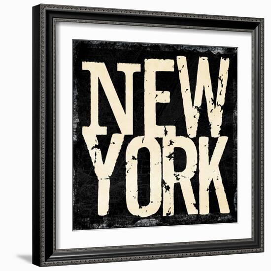 NEW YORK-Jace Grey-Framed Art Print