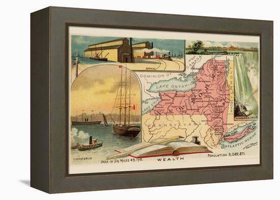 New York-Arbuckle Brothers-Framed Stretched Canvas