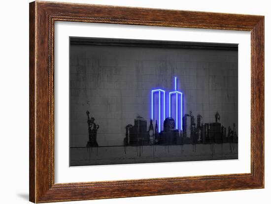 New York-O.M.-Framed Giclee Print