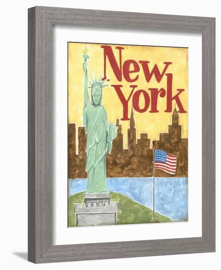 New York-Megan Meagher-Framed Art Print