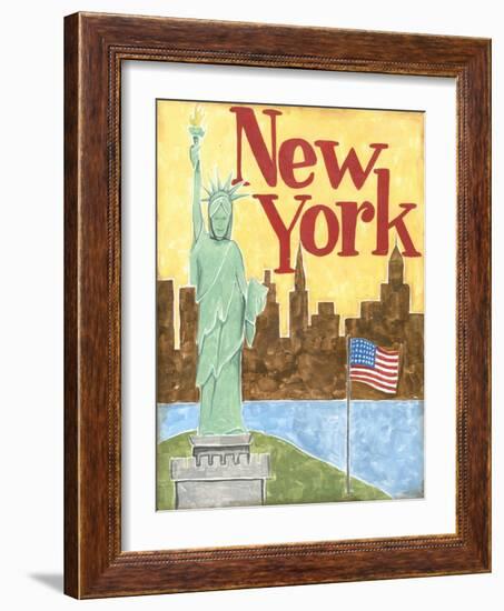 New York-Megan Meagher-Framed Art Print