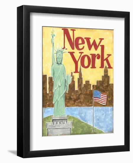 New York-Megan Meagher-Framed Art Print