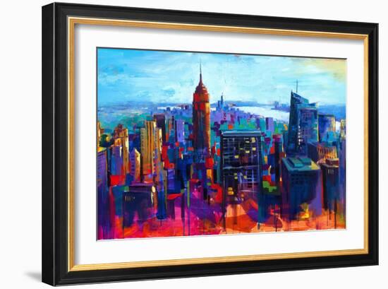 New York-Renate Holzner-Framed Art Print