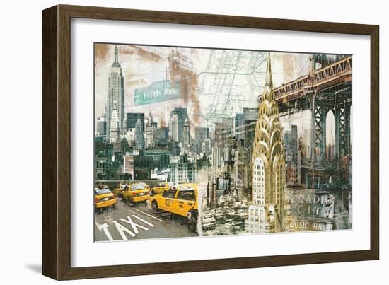 New York-Tyler Burke-Framed Art Print