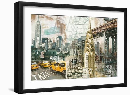New York-Tyler Burke-Framed Art Print