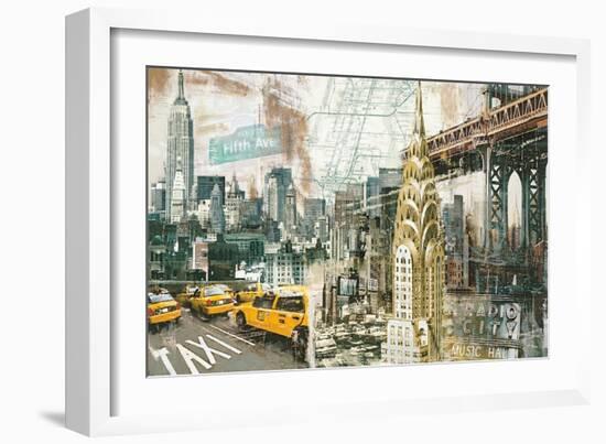 New York-Tyler Burke-Framed Art Print