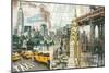 New York-Tyler Burke-Mounted Art Print