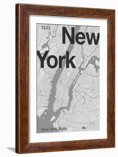 New York-Florent Bodart-Framed Giclee Print