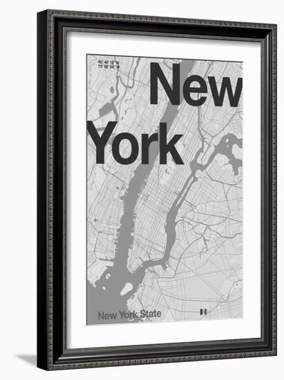 New York-Florent Bodart-Framed Giclee Print