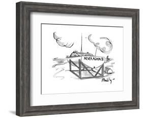 New Yorker Cartoon-James Mulligan-Framed Premium Giclee Print