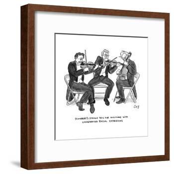 New Yorker Cartoon-Carolita Johnson-Framed Premium Giclee Print