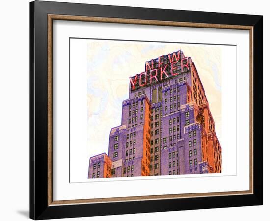 New Yorker-Richard James-Framed Art Print