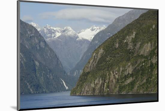 New Zealand, Fiordland National Park, Milford Sound. Scenic Fjord-Cindy Miller Hopkins-Mounted Photographic Print