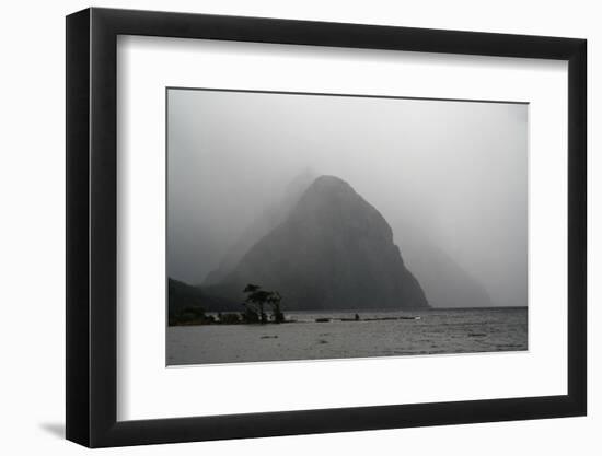 New Zealand, Fjordland National Park, Milford Sound, Mitre Peak-Catharina Lux-Framed Photographic Print