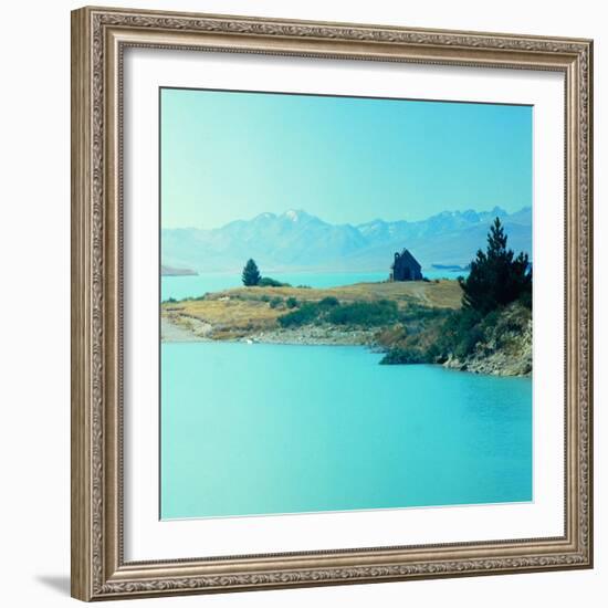 New Zealand Landscape-George Silk-Framed Photographic Print