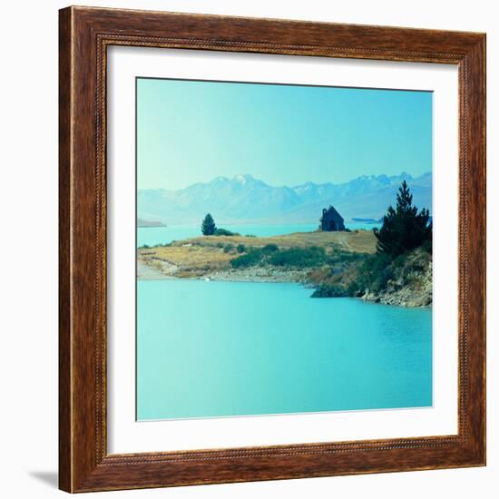 New Zealand Landscape-George Silk-Framed Photographic Print